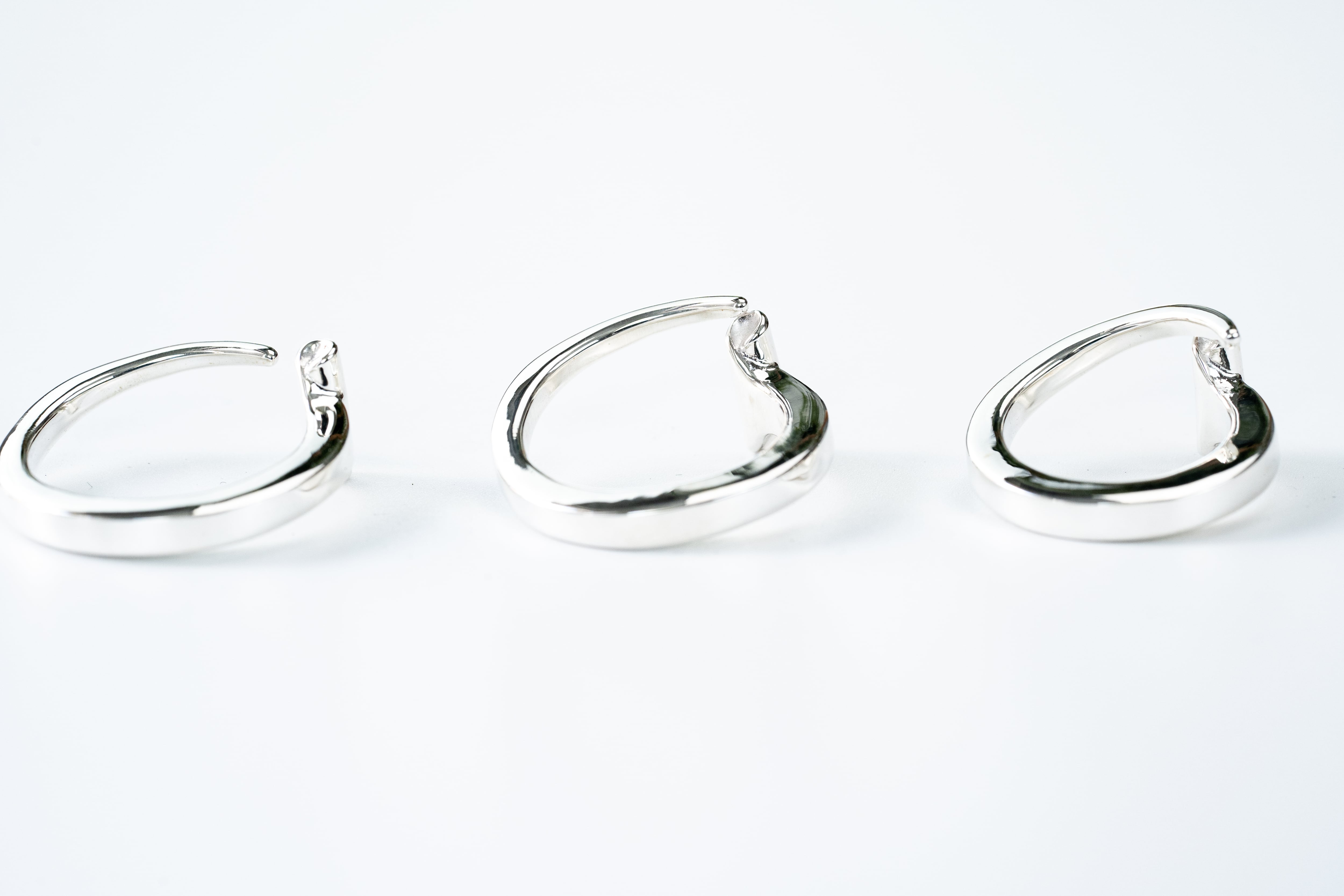 R-058 WAKUGI【和クギ】 ring M | WAKAN SILVER SMITH online store