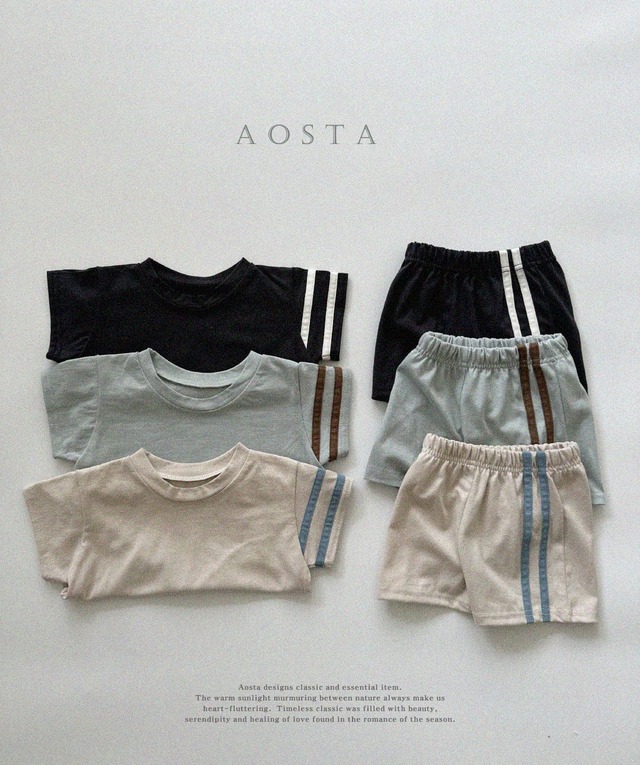 <LAST1>[即納]Aosta / Line Pants