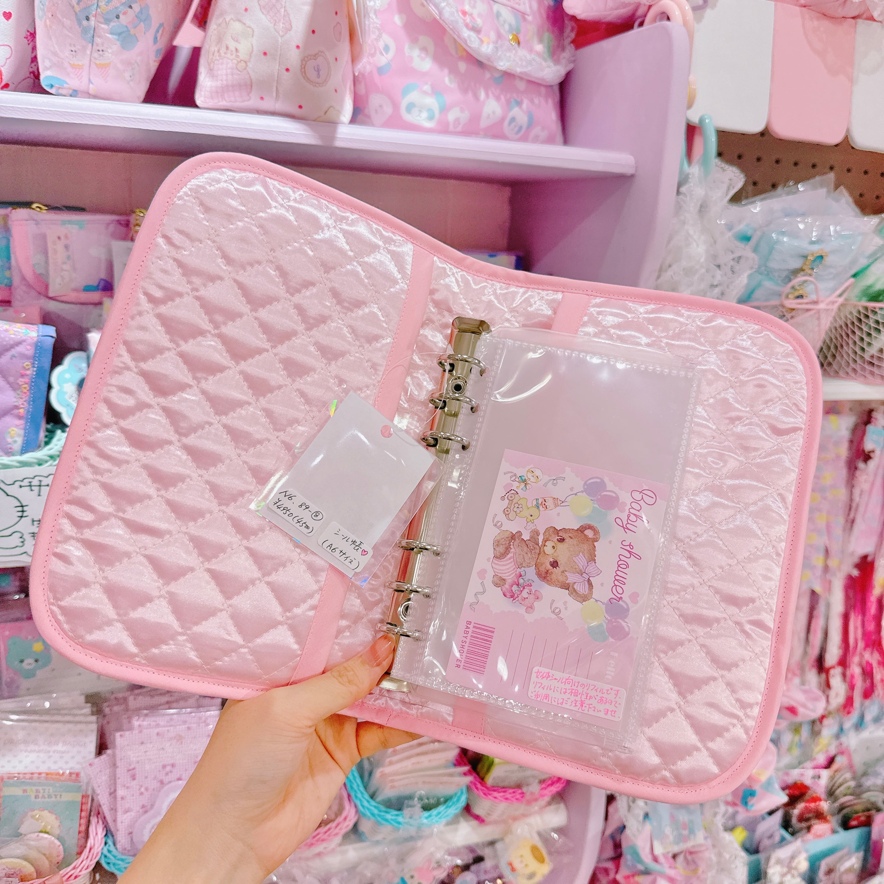 【N6】89-8シール帳（A6サイズ）