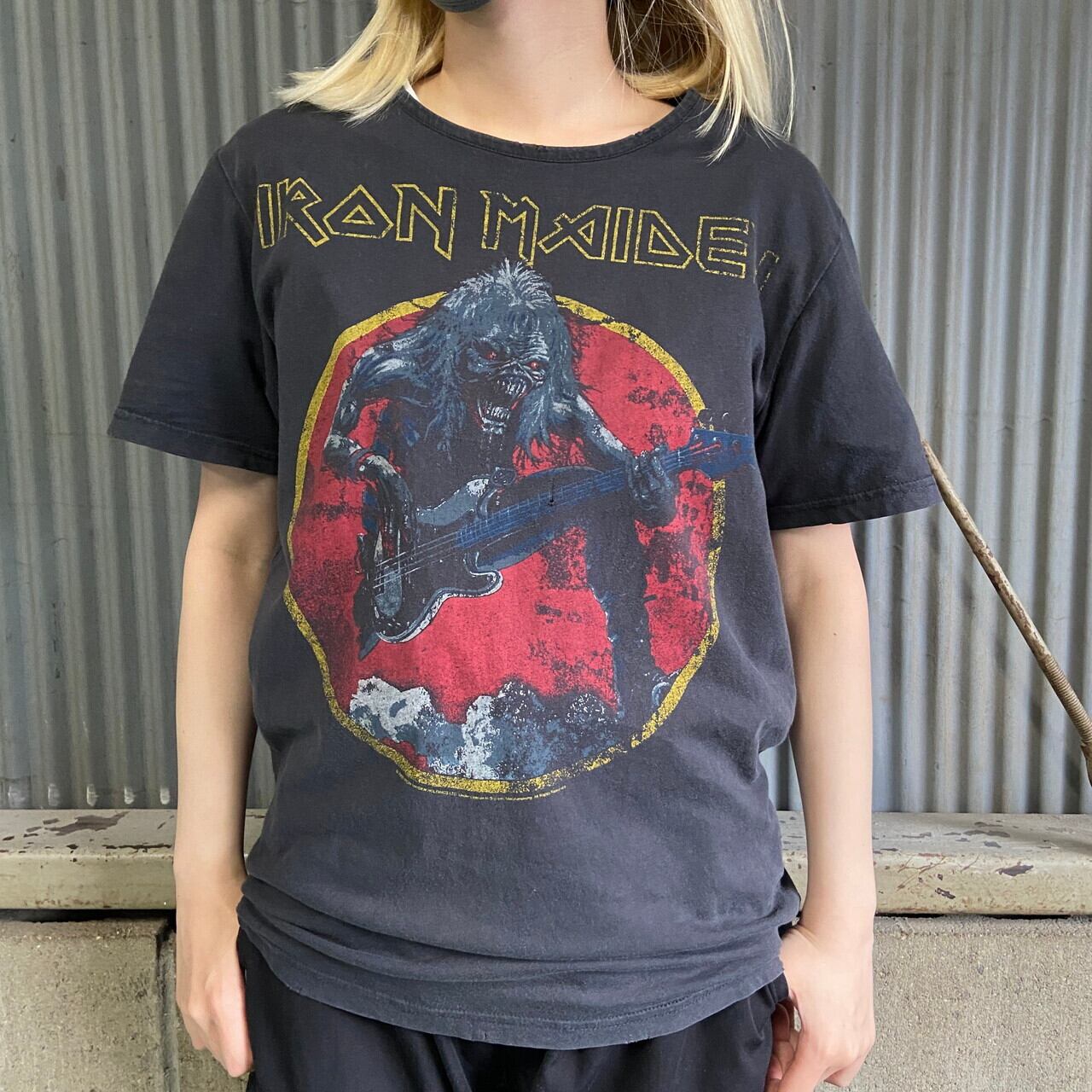 日本の公式オンライン バンドtシャツ アイアンメイデン iron maiden