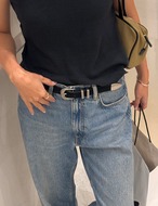 【新作5％OFF・3日間】牛革100％・Real Suede Belt_3colors