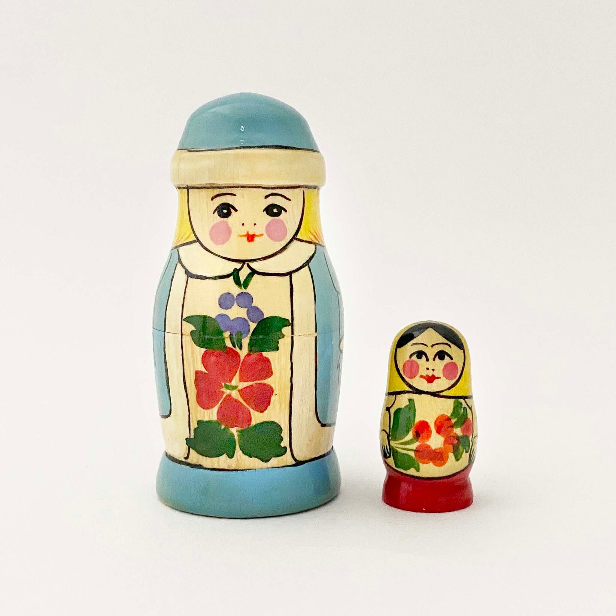 雪娘 マトリョーシカ(セミョーノフ産/2個組)