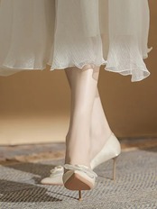 【0299】 Flower High Heel Pumps Shoes