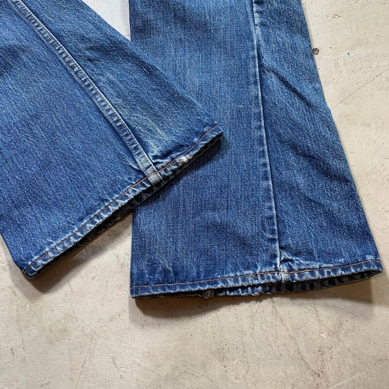 70's Levi's リーバイス 646-0217 ベルボトムデニム Big E フレア