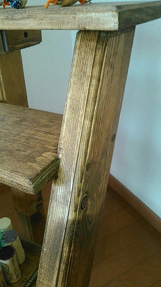 階段棚 3本足 | 手創り家具工房 alegria