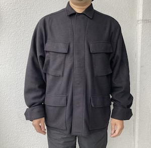 BURLAP OUTFITTER　FLEECE BDU JACKET　バーラップアウトフィッター　フリース ビーディーユー ジャケット　BLACK