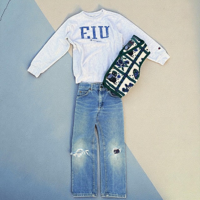 【KIDS】90s champion reverse wave size:7-8/140〜150