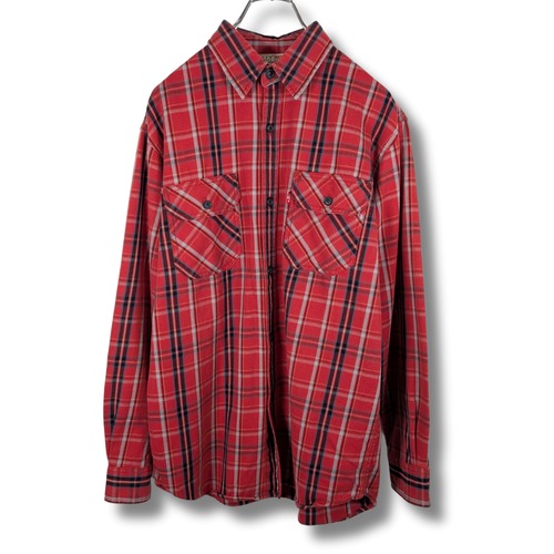 【SALE】Levi's　リーバイス　チェックシャツ　古着　レッド　長袖　NA6