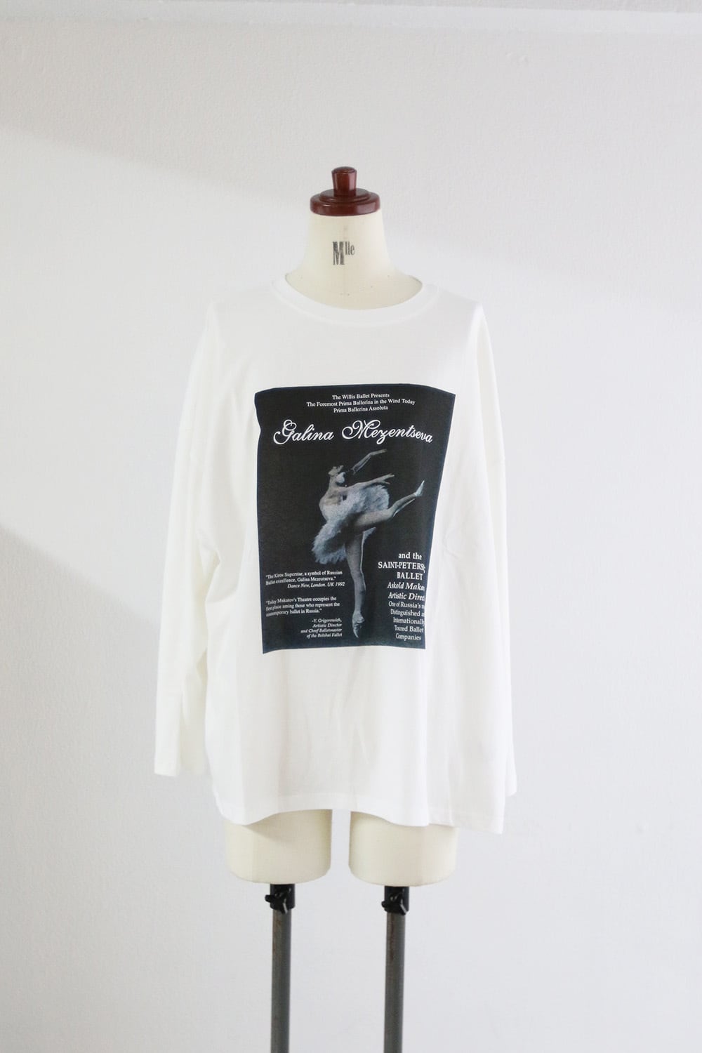 バレリーナ ロングTシャツ(W26W2045H)