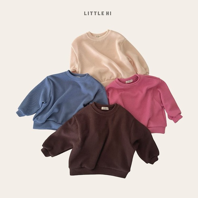 【取寄】LITTEL HI テクスチャーMTM｜秋服｜韓国子供服｜26/AT