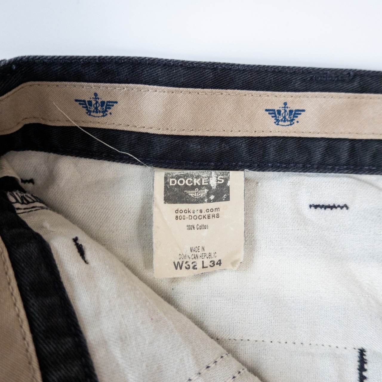 2002s dockers no wrinkle twill 2tuck pants