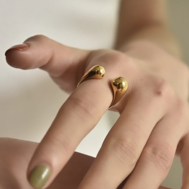gold design ring（2color）