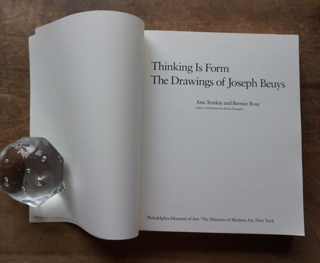 絶版洋古書】ヨーゼフ・ボイス Thinking Is Form: The Drawings