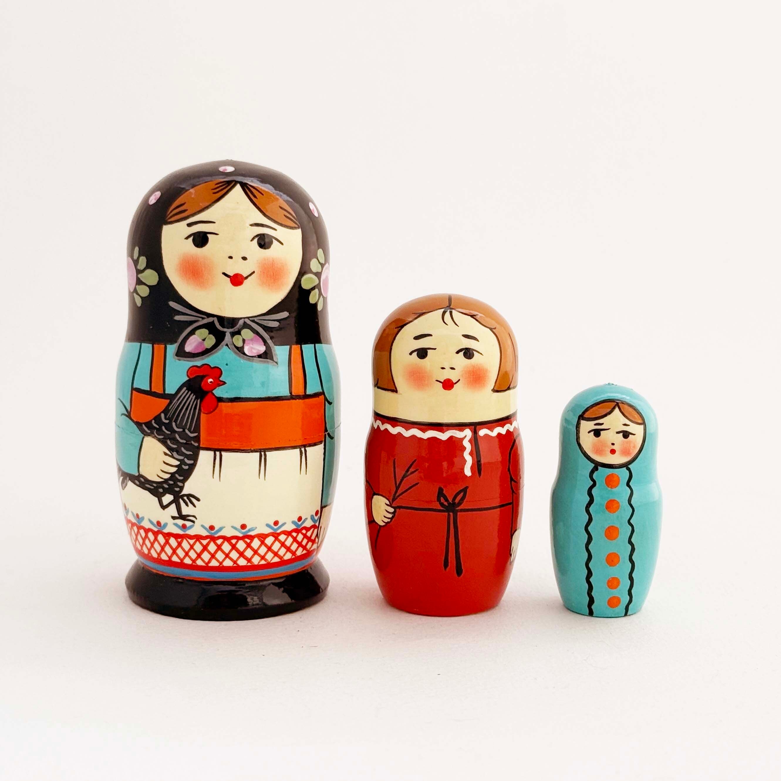 BOUS bous こけし　マトリョーシカ　ハンドメイド　作家さん　春 KOKESHKA