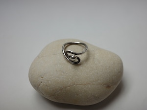 〈vintage silver925〉wrap beads ring