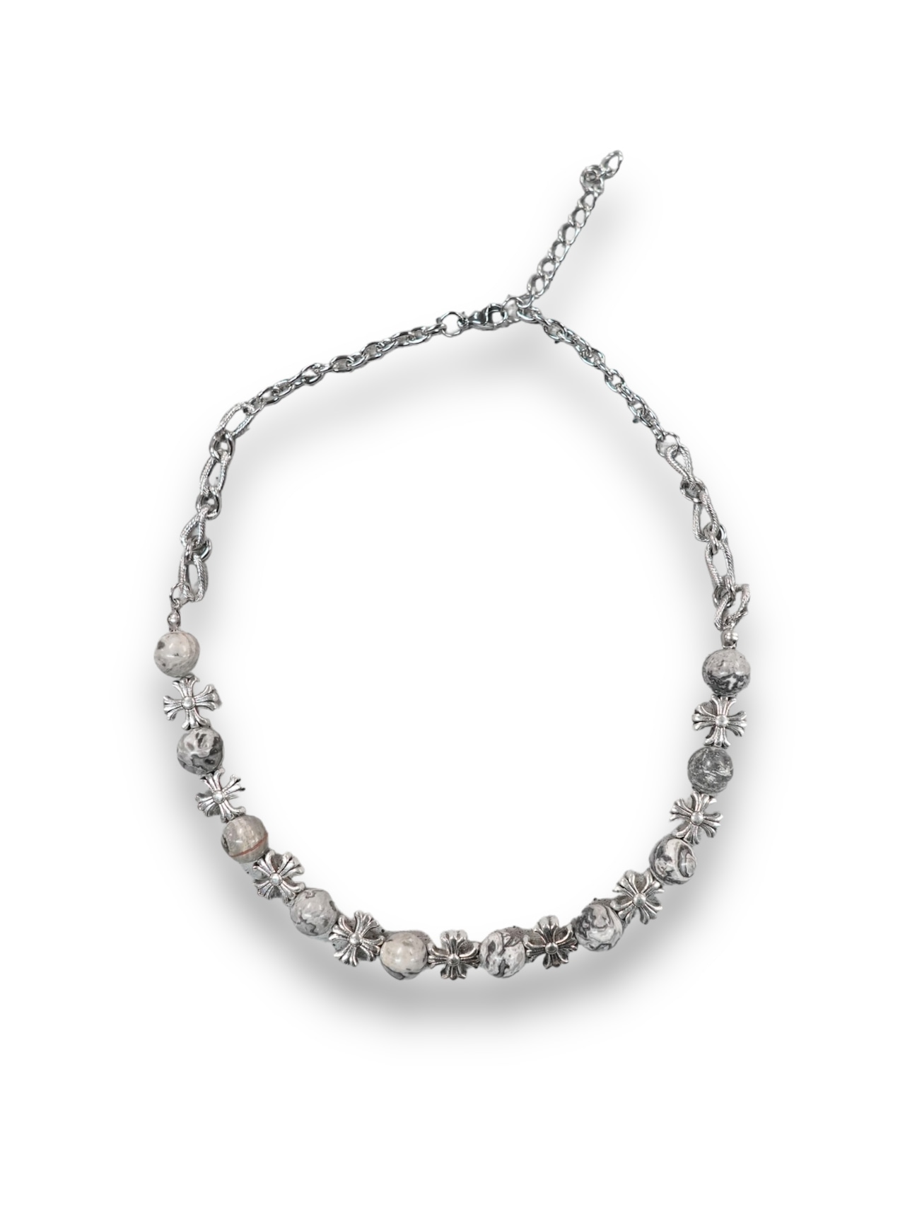 【PLANETSTUDIO】cross design chain necklace