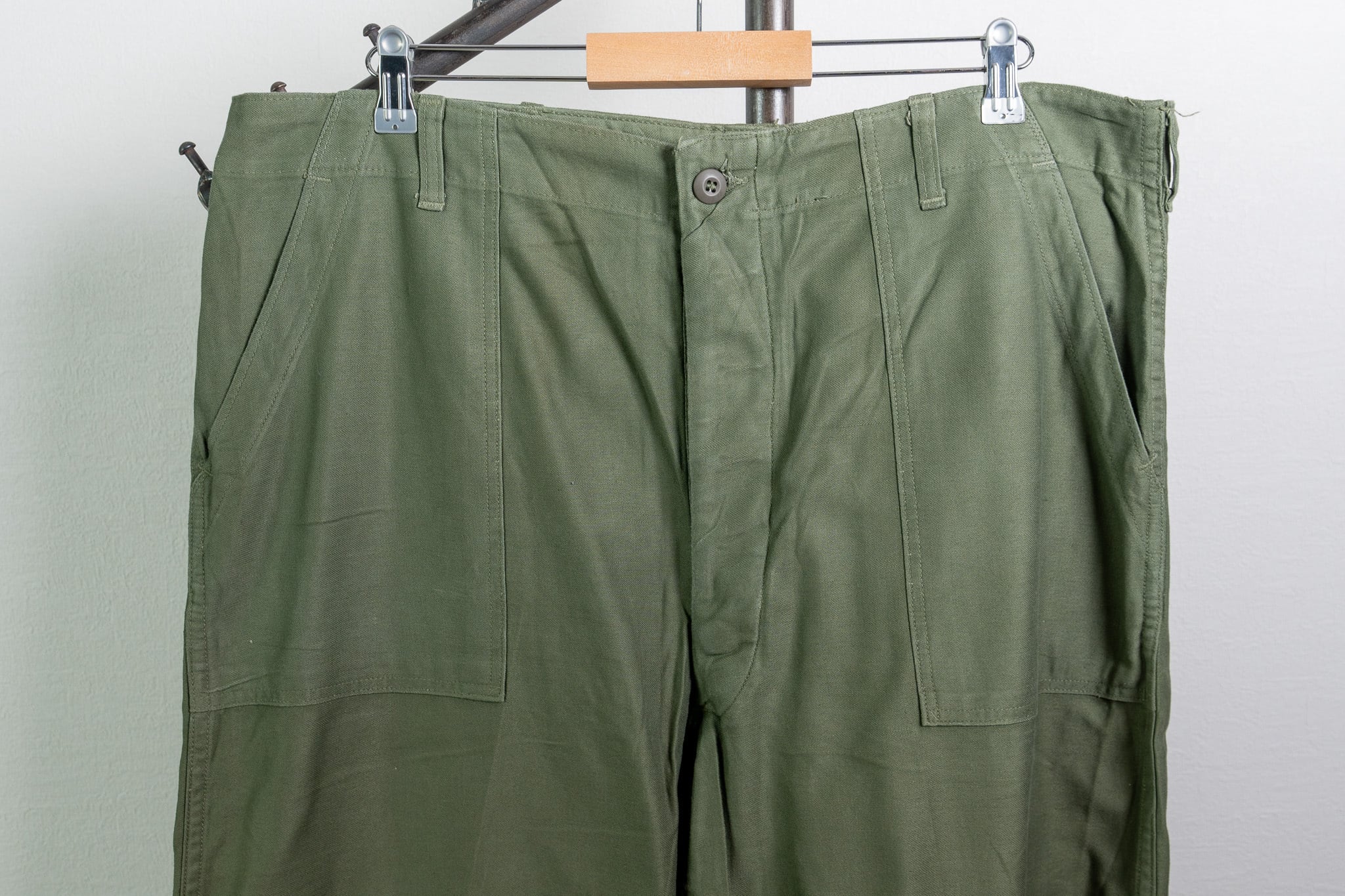 41×30】U.S.Army Utility Trousers OG-107 Used 実物 米軍 ベイカー