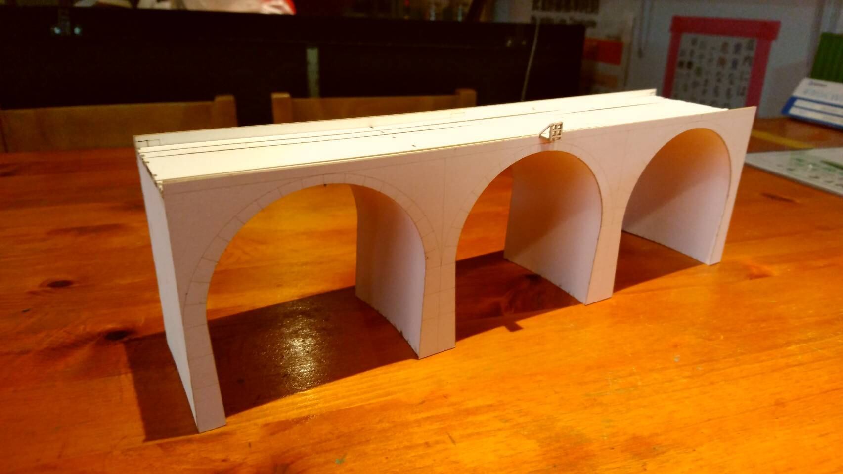 Nゲージ アーチ橋（TOMIX複線仕様） ペーパーキット | 甲府モデル