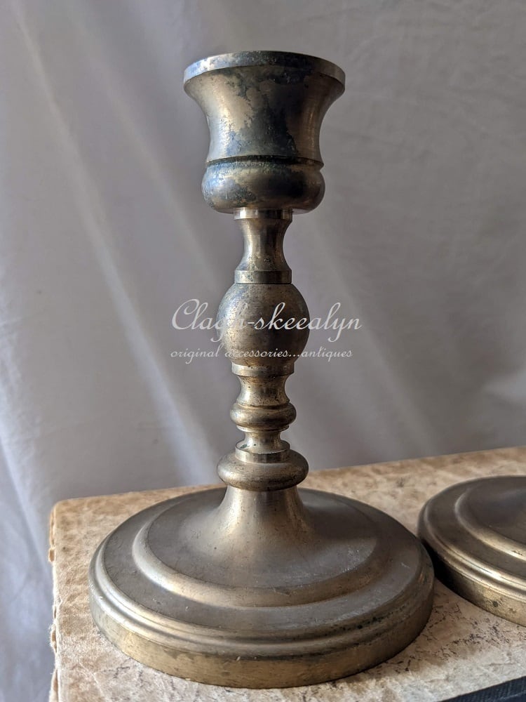 French antique【フランス製アンティーク】cinq｜真鍮キャンドル