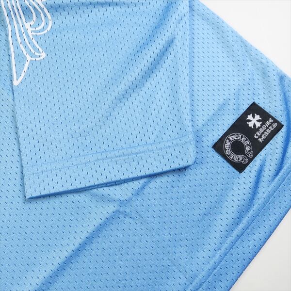 Size【L】 CHROME HEARTS クロム・ハーツ MESH WARM UP JERSEY BLUE ...