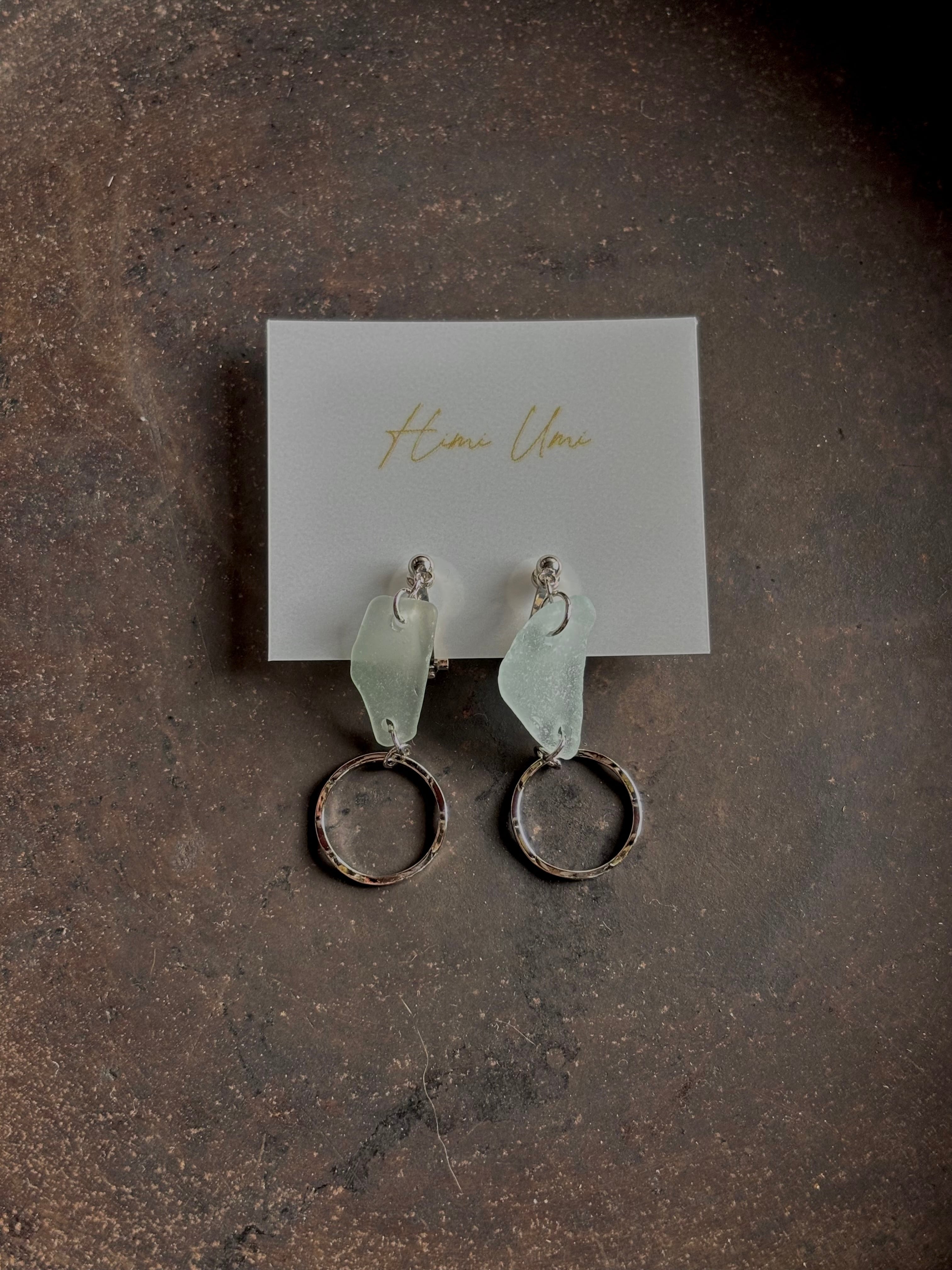 シーグラスピアスorイヤリング/WAVE