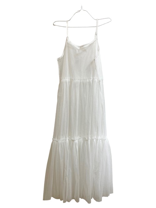 【solmu】tulle onepiece（white）120cm ver