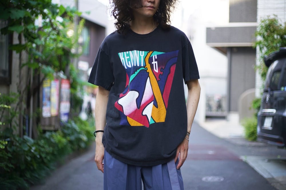 Kenny G [KENNY-G] Vintage Print T-shirt [1990s] Vintage Tour T