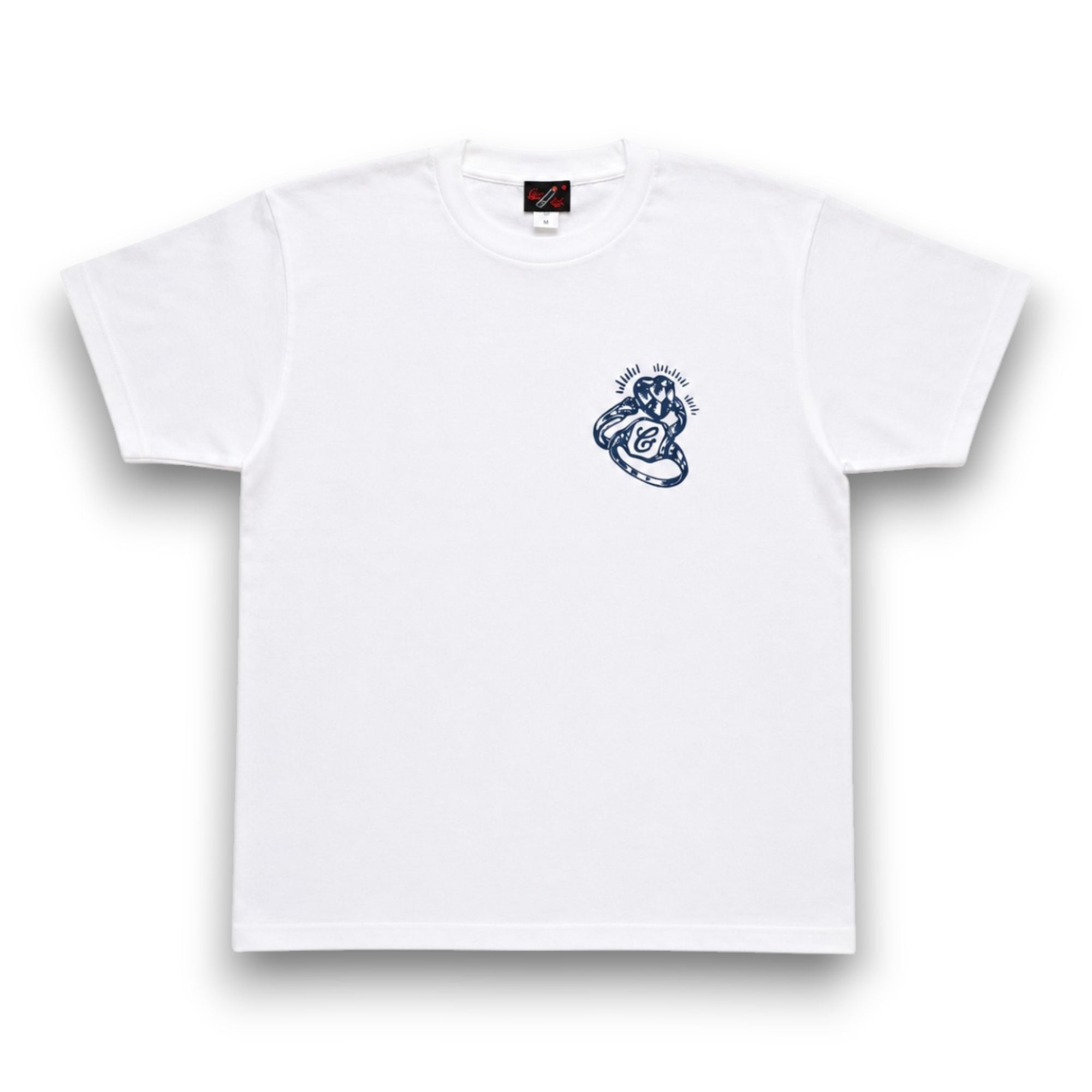 Tシャツ 2RING ホワイト CAL-COKE ロカビリーファッション ブランド
