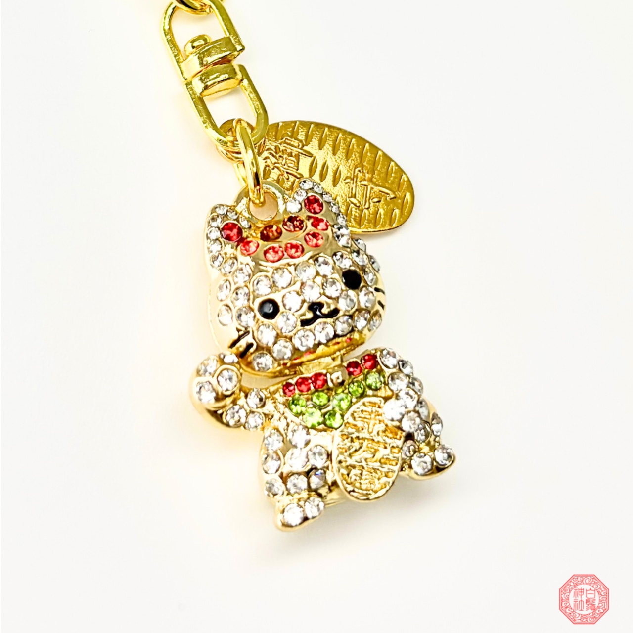 きらめく-招金猫守り-