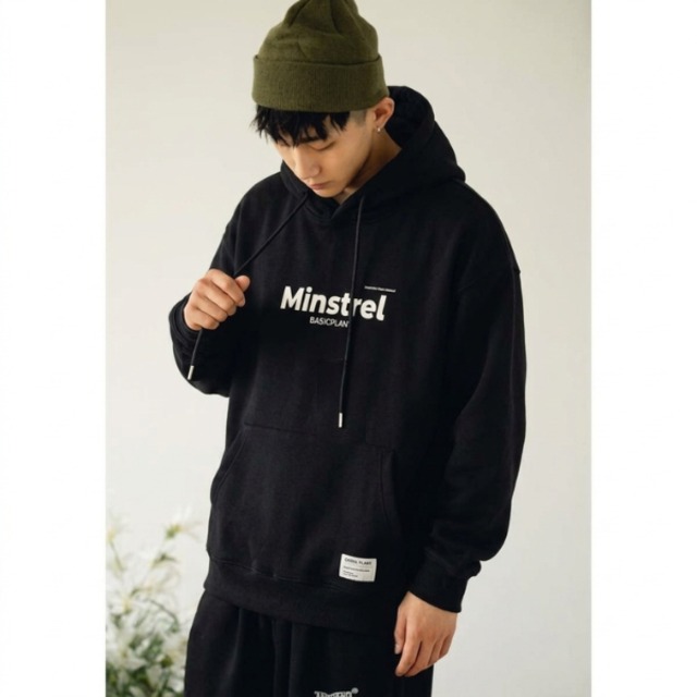Center logo design hoodie C505