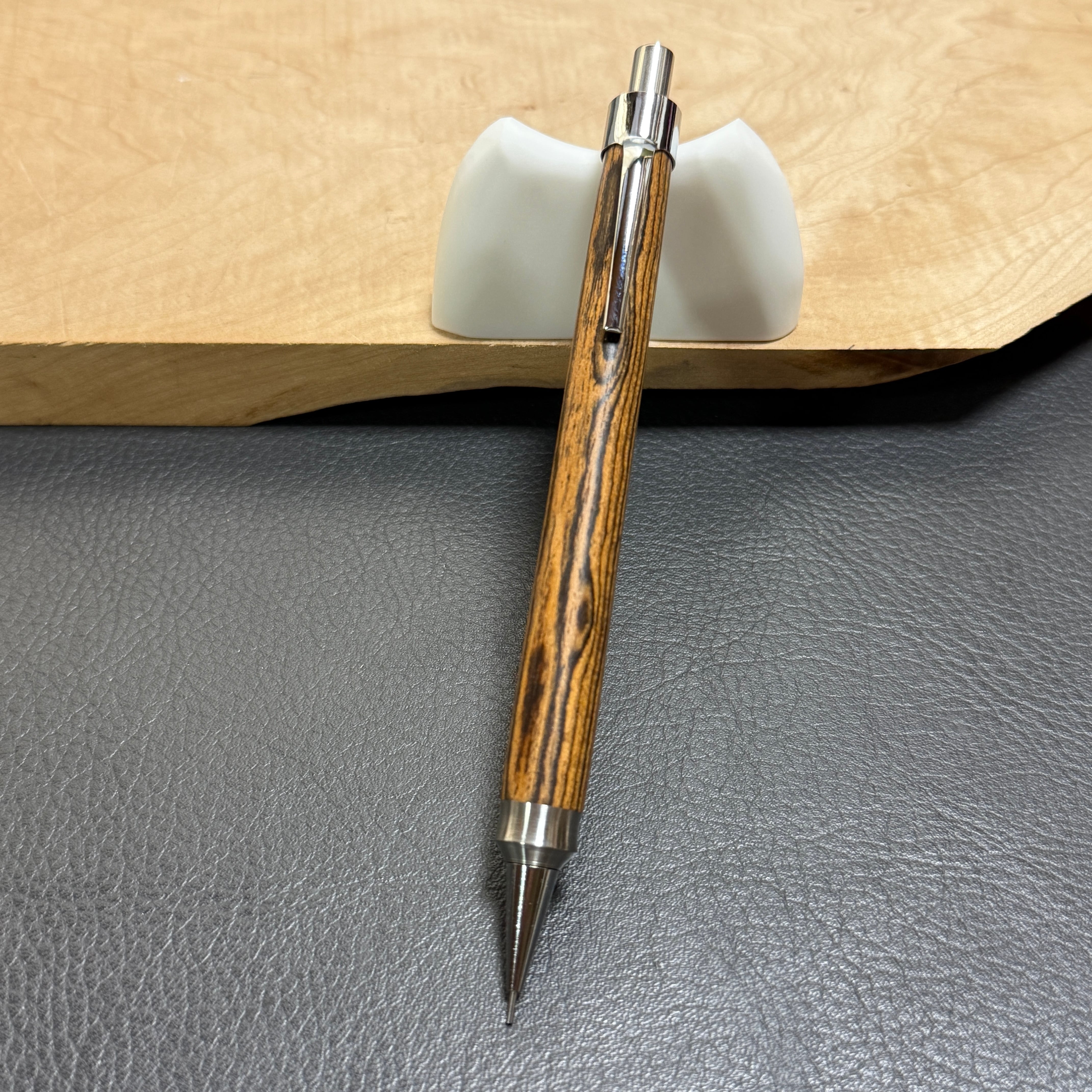 たっちゃん 55紫檀強低重心木軸 PG-5用 先端金属タイプ1 真鍮 handwood