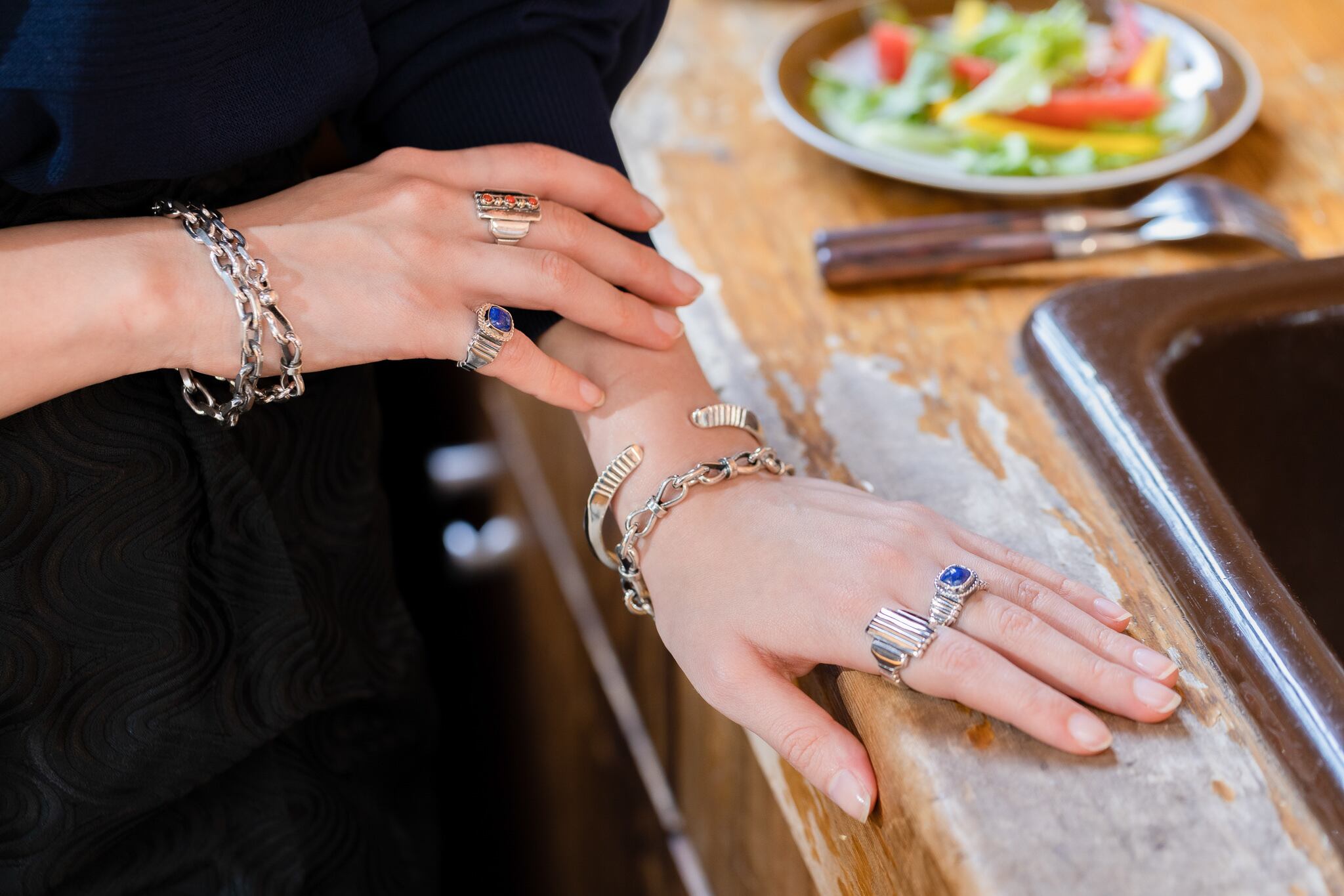 wakan silver smith brick ring シルバーリング 指輪 R-071 Brick ring【Rectangle】 | WAKAN SILVER SMITH online store