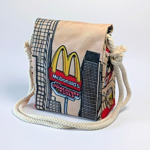 【 McDonald's × The Powerpuff Girls 】ロープショルダーバッグ / マクドナルド / パワーパフガールズ〚アメリカン雑貨 アメトイ〛