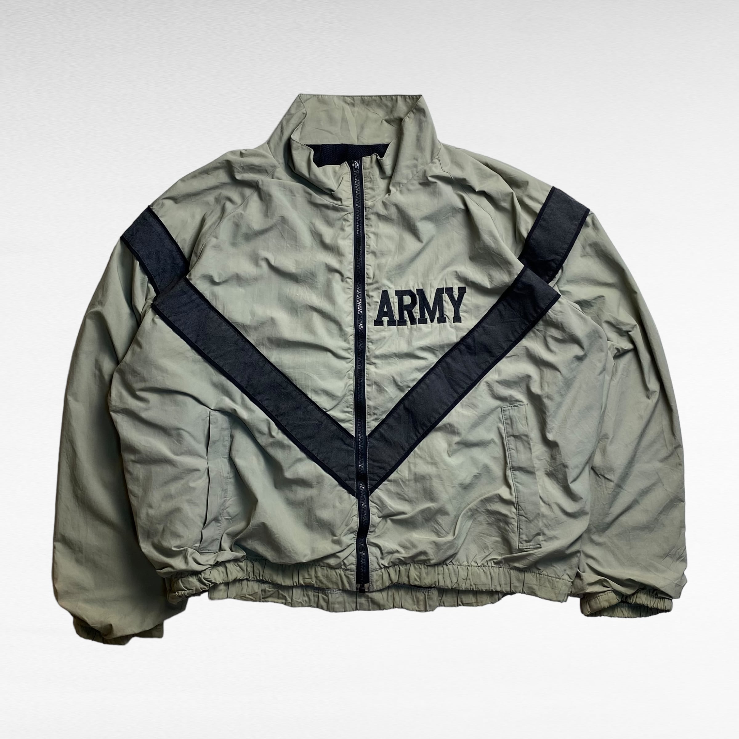 U.S.ARMY IPFU ナイロントレーニングジャケット古着 米軍実物-