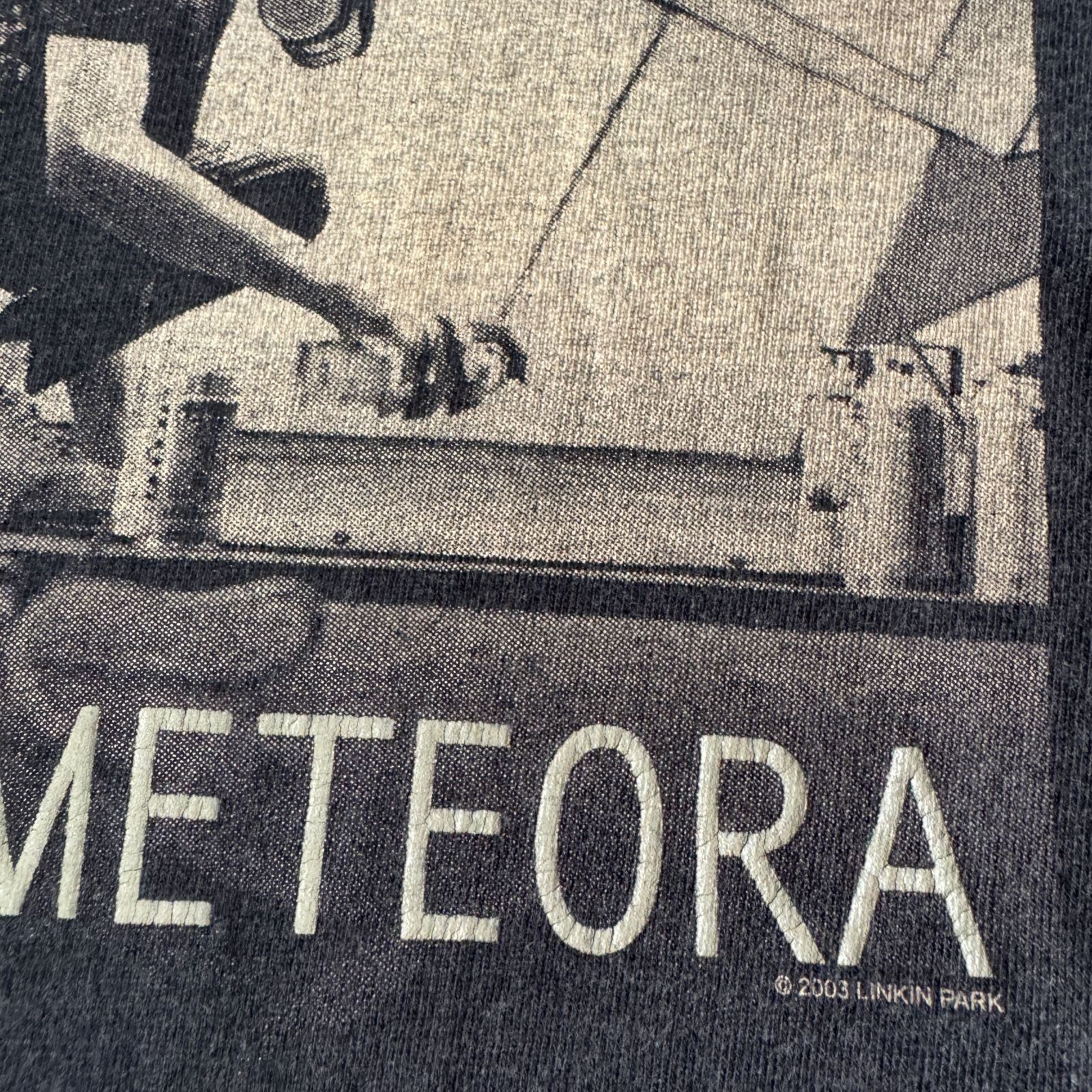 00s Y2K Linkin Park Meteora 2001 Tシャツ Mサイズ リンキンパーク