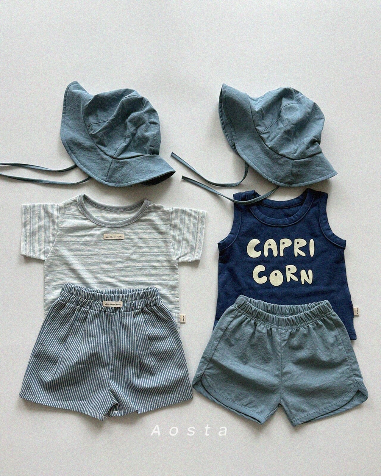 【在庫あり】韓国子供服 / AOSTA / Capricorn String T / ノースリーブ *L*