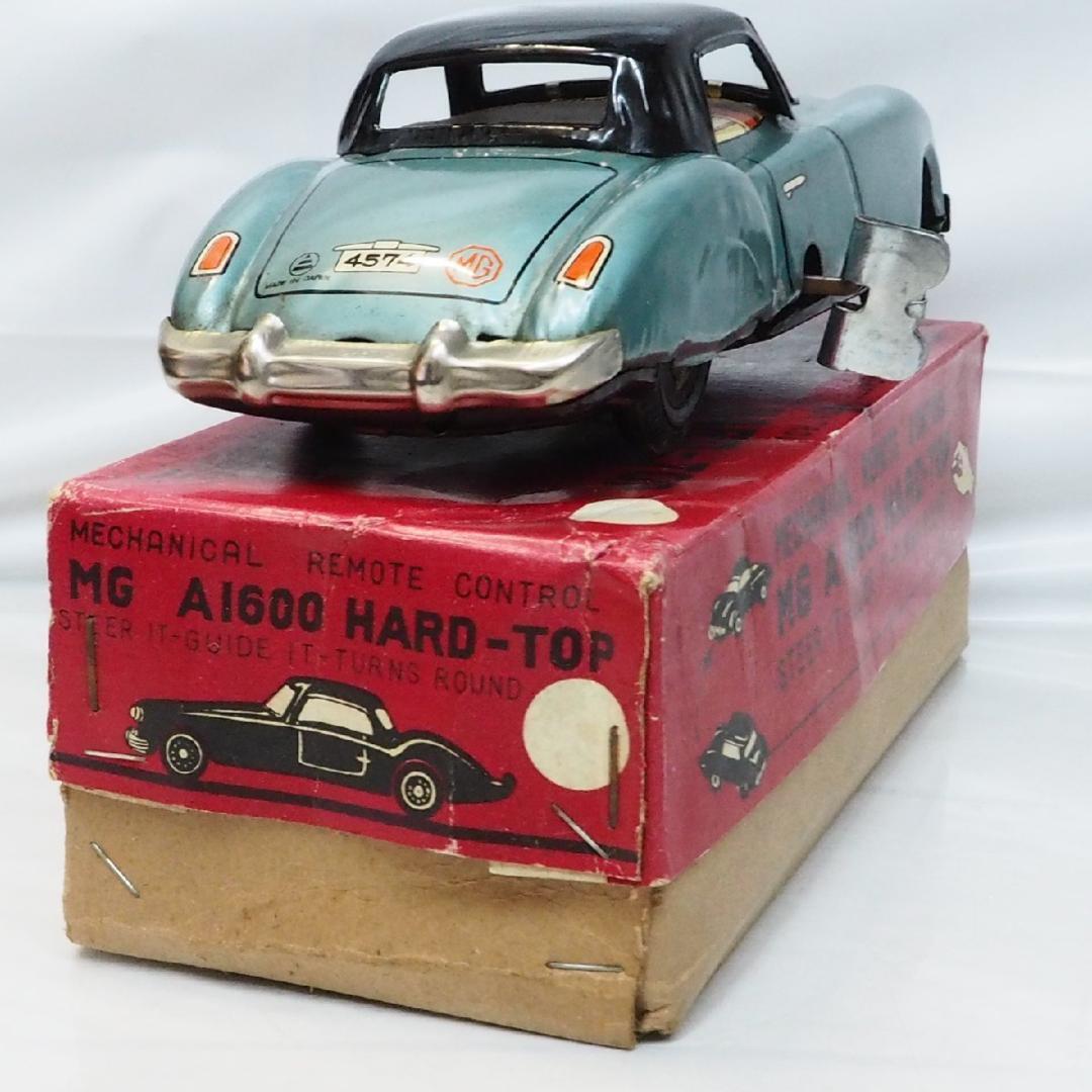 旭玩具【MG MGA 1600カブリオレ 赤】ブリキ tin toy car箱無-