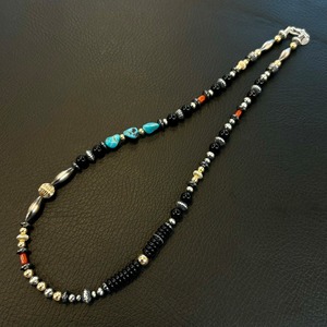 ブライト（Bright）ネックレス（Wave Onyx）50cm