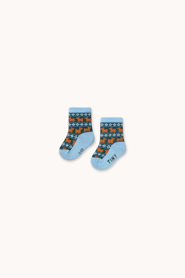 tinycottons(タイニーコットンズ) ／TINY DOGS MEDIUM SOCKS AW26-386