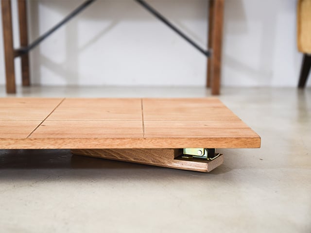 木製折りたたみテーブル チェック柄 木製折りたたみテーブル チェック柄