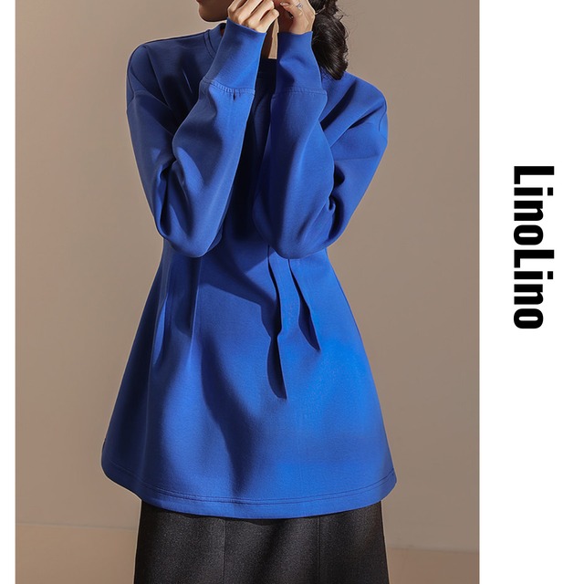 Plain Hip-Length Sweatshirt L00758