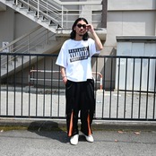 Leh / Zip Wide Track Pants style2