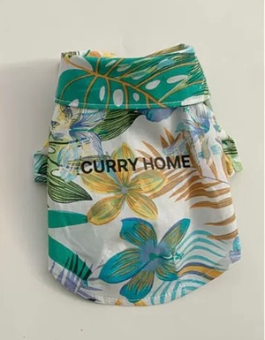 【NALU  select】トロピカルシャツ(グリーン)