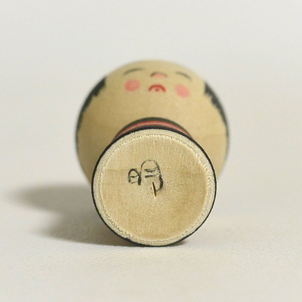小寸こけし（ミニこけし） 約1寸 約3.5cm 鈴木明 工人（作並系）#2263
