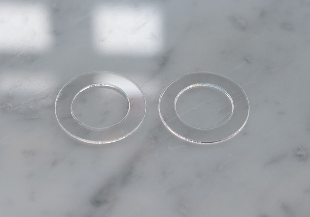 プッシュカット12mm幅テープ用治具 | thread jewelry Ricca