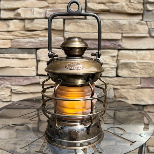 VERMONT LANTERNS ＜バーモントランタン＞ 】LED Antique Brass Mini