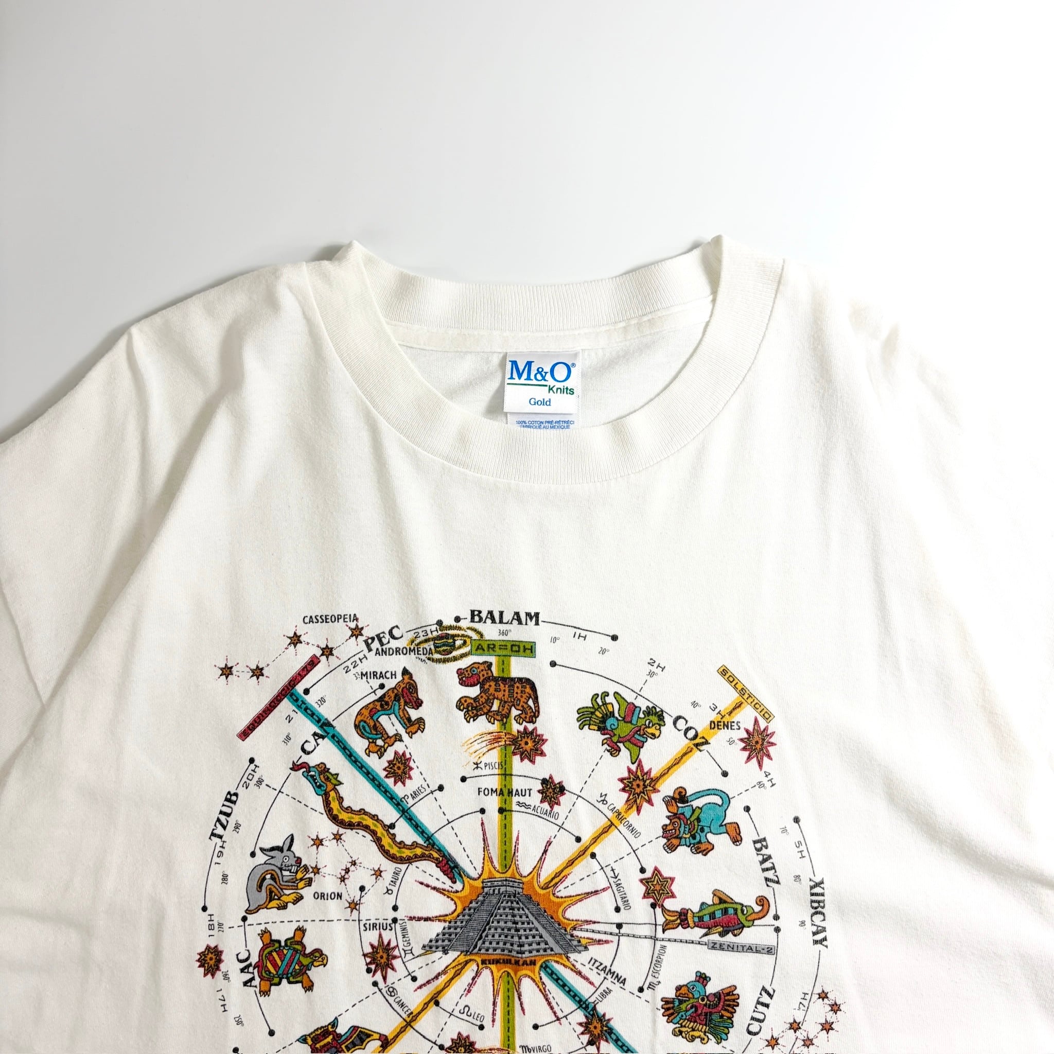 90s Astrologia Maya Mexico T-Shirt