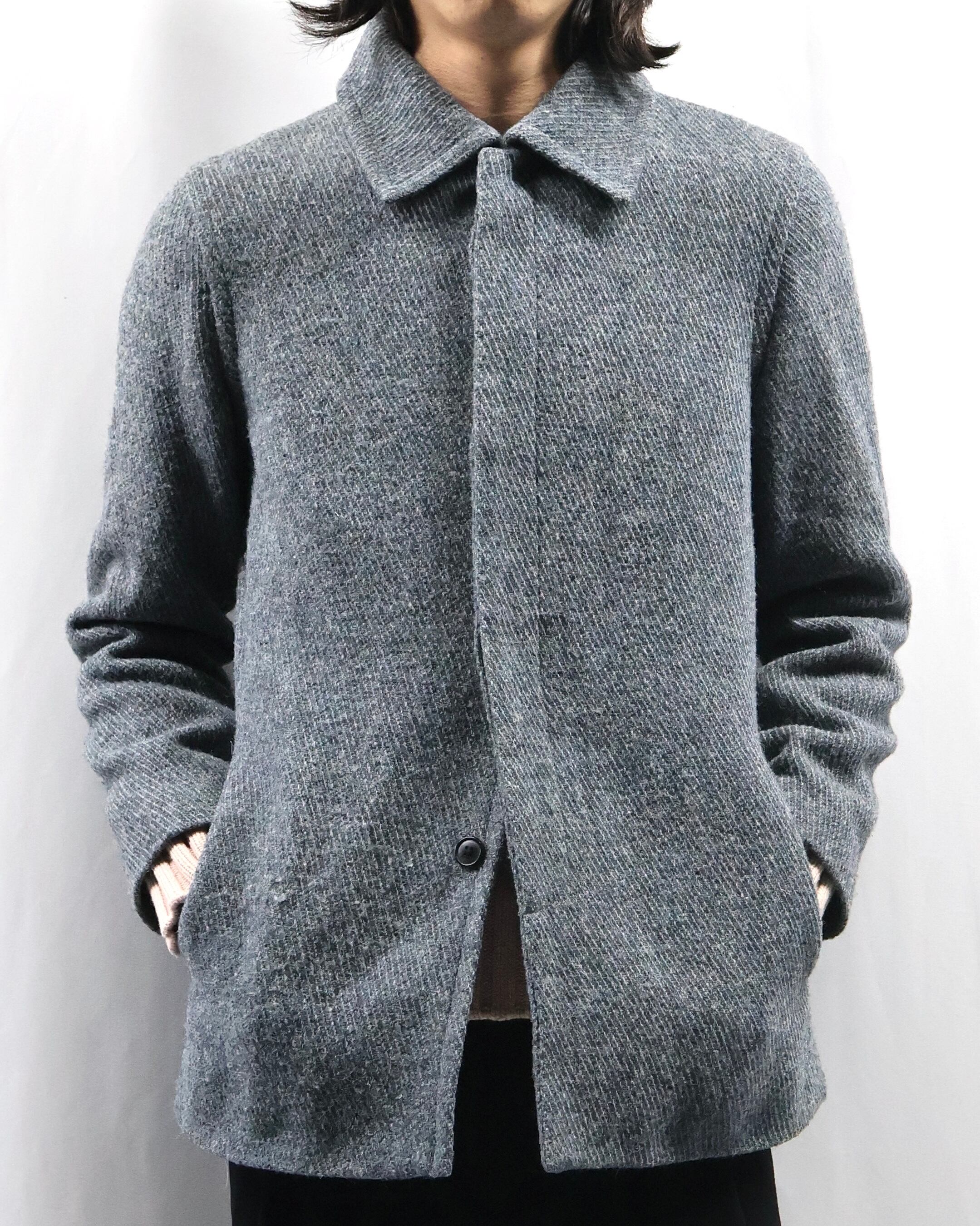 A.P.C 比翼 ウールジャケット archive 00s 00s A.P.C.】fly front wool jacket | blendmarket