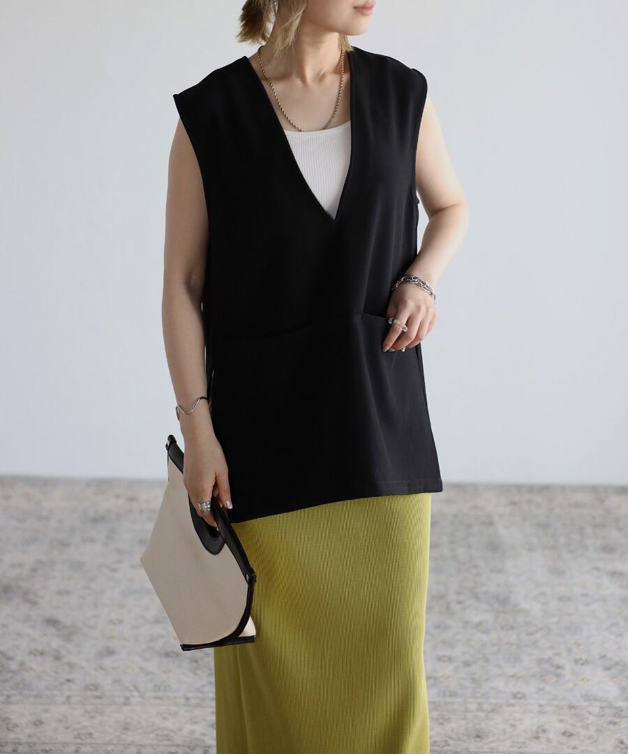 フロントポケットベスト【t-10335】.