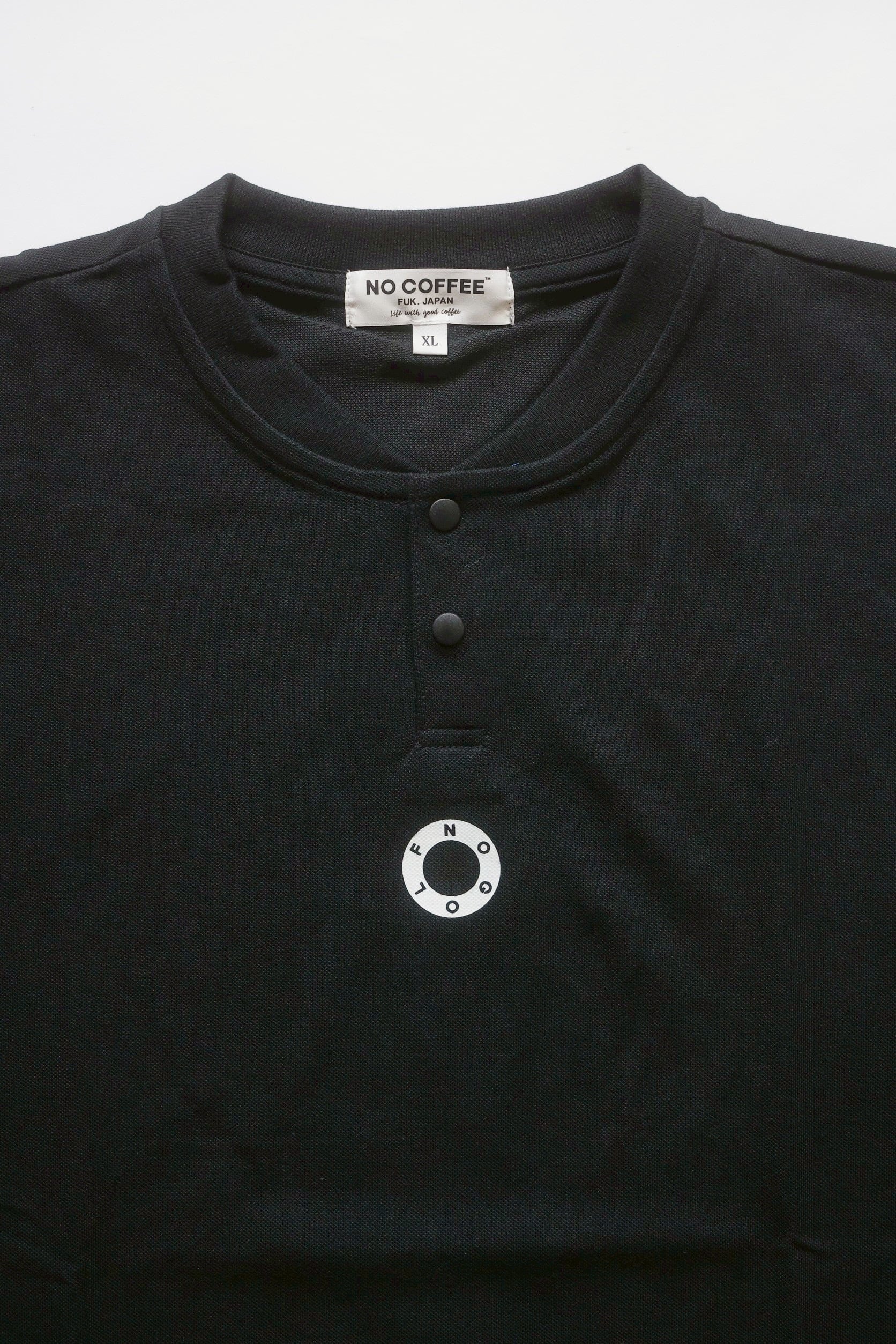 NO GOLF HENRY NECK POLO SHIRT S/S COOLMAX 2026S/S | NO COFFEE